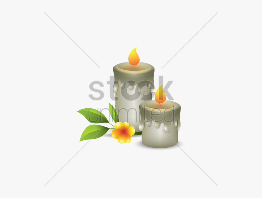 Transparent Candles Png - Illustration, Transparent Clipart