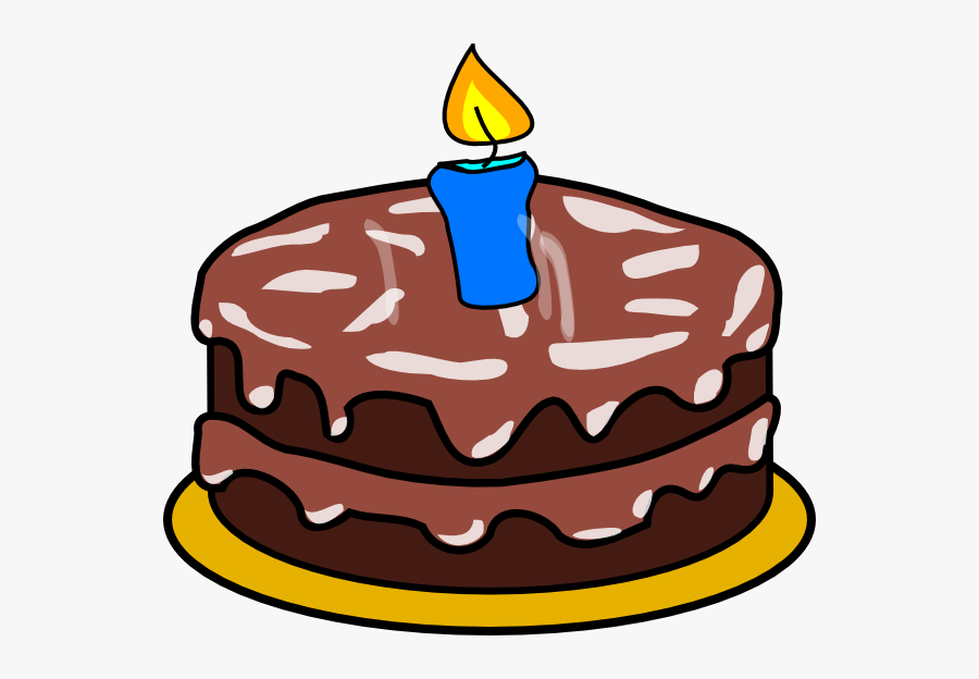 9 Candle - Birthday Cake Clip Art, Transparent Clipart