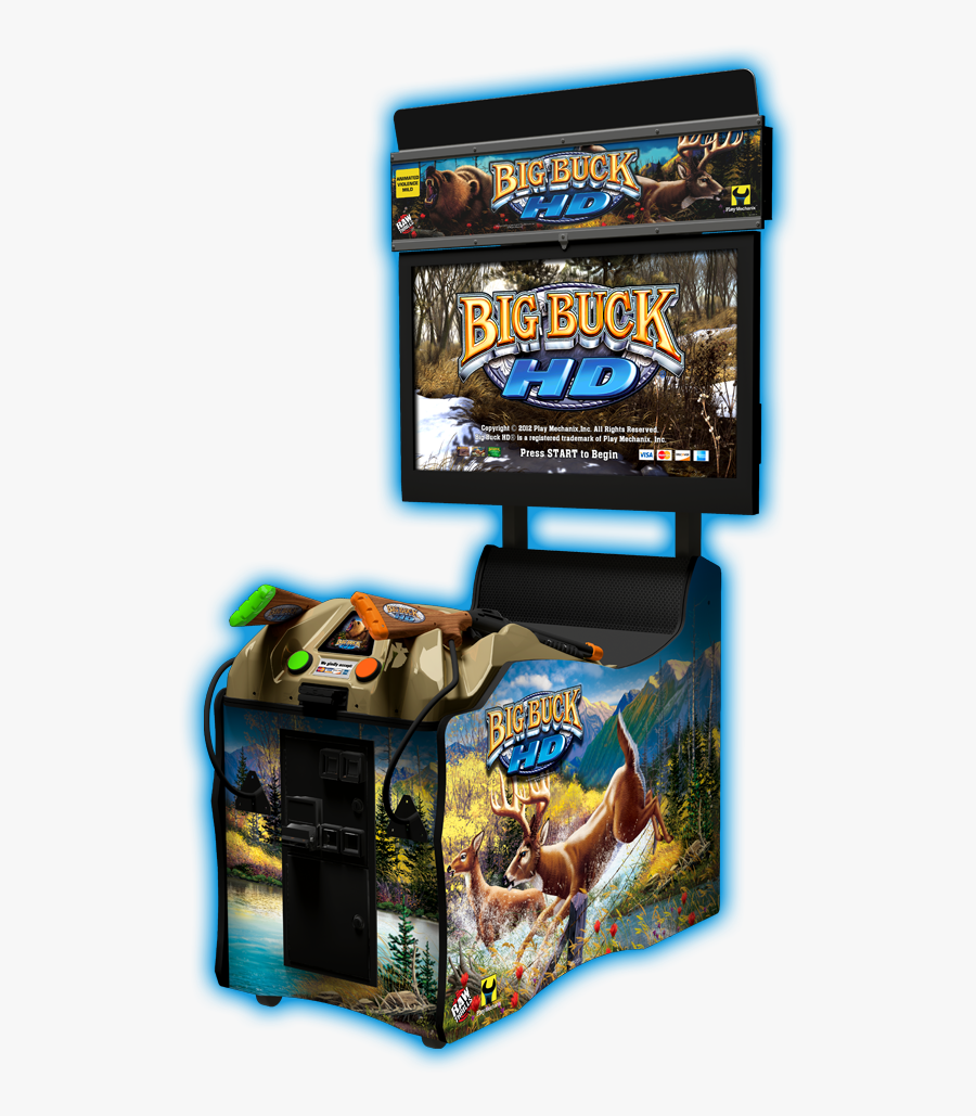 Hi Definition Video Game Png - Big Buck Hunter Hd Arcade, Transparent Clipart