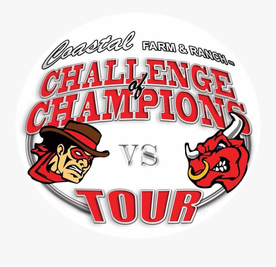 Challenge Of Champions Logo - Bull, Transparent Clipart
