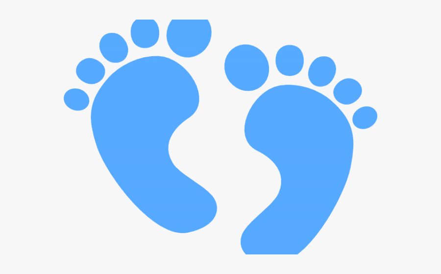 Feet Clipart - Baby Foot Print Png, Transparent Clipart
