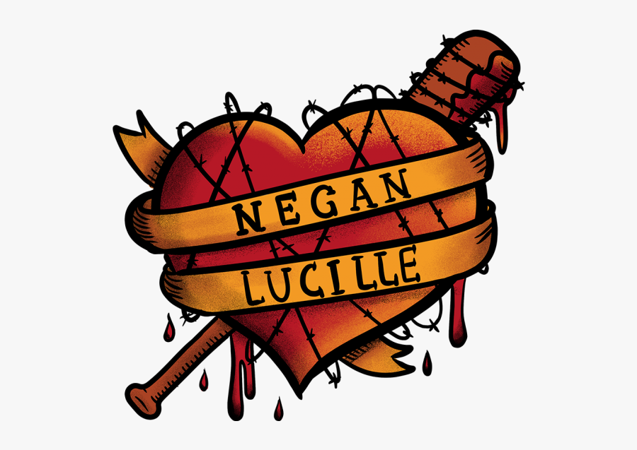 Lucille And Negan Love, Transparent Clipart