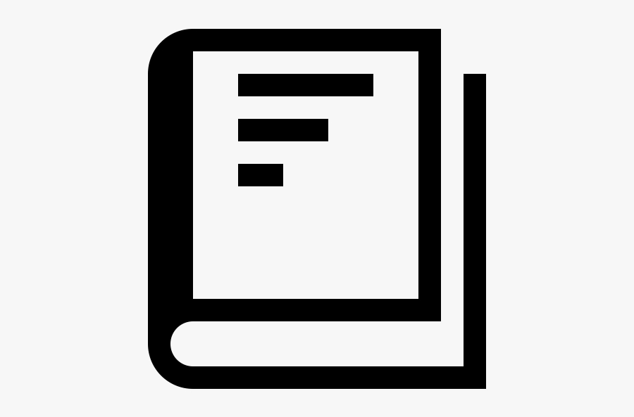 Lucille’s Snowsuit Cover - Book Logo White, Transparent Clipart