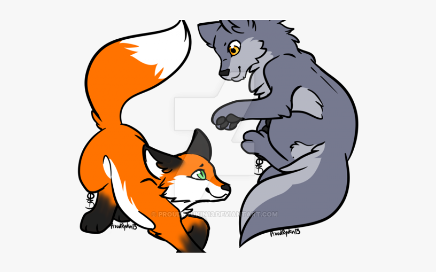 Lobo Y El Zorro, Transparent Clipart