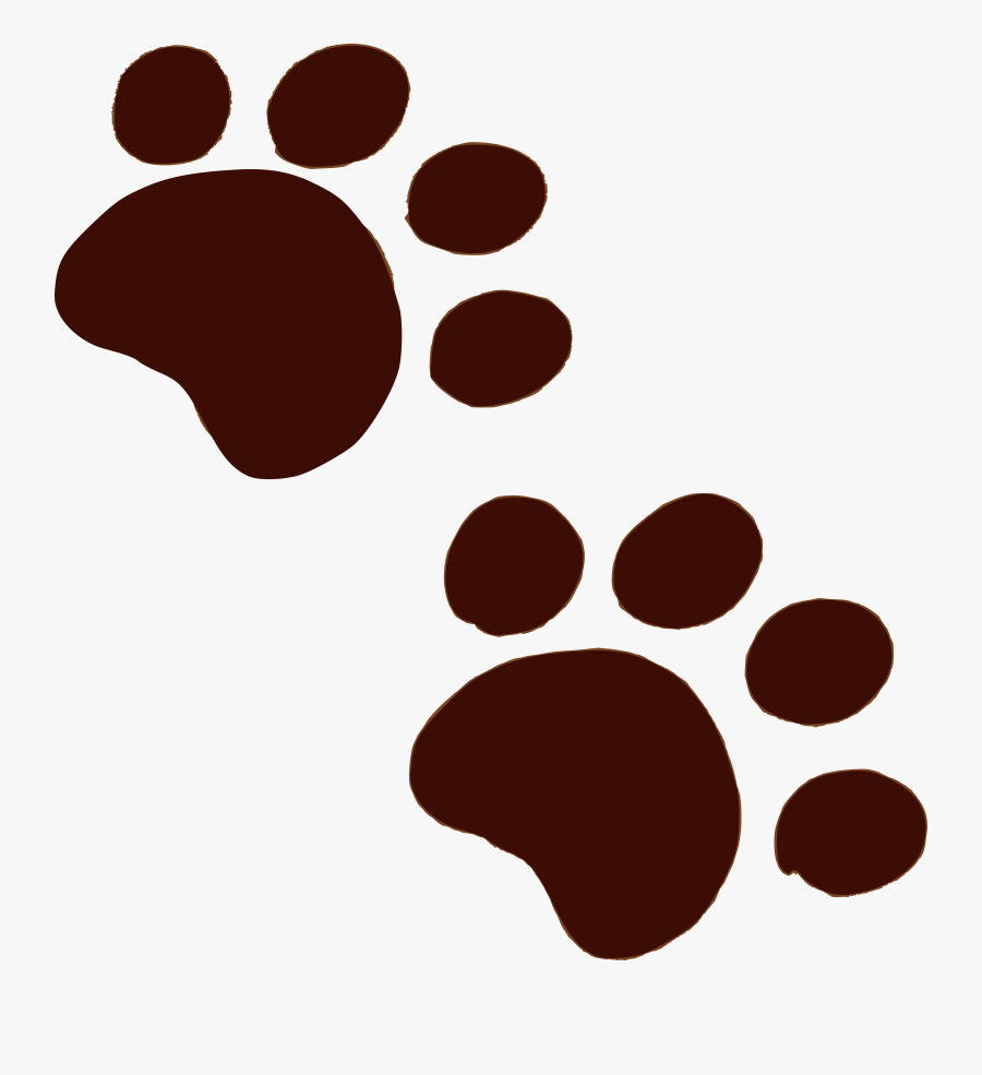 The Muddy Bunch Paw, Transparent Clipart