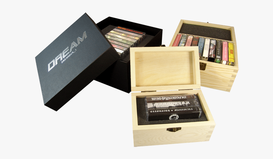 Cassette Box Set, Transparent Clipart