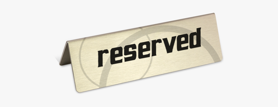 Clip Art Reserved Table - Futebol De Areia, Transparent Clipart