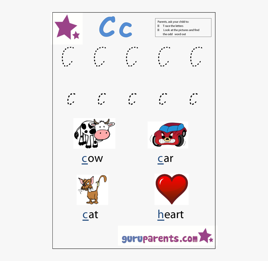 Preschool Letter Worksheet - Letter W Pictures For Preschool, Transparent Clipart