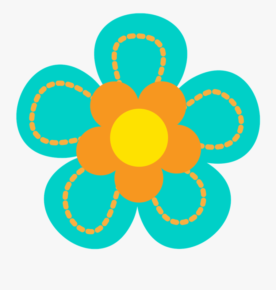 Hummingbird Feeder Flower Clipart , Png Download - Flores Animados Preescolar, Transparent Clipart