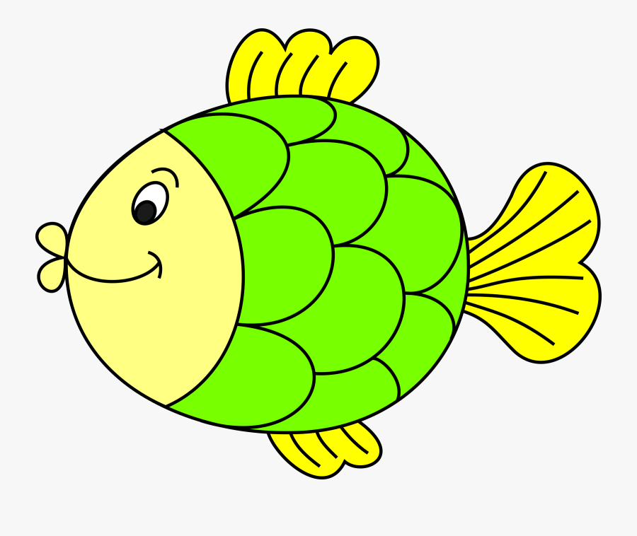 Outline Fish Clipart, Transparent Clipart