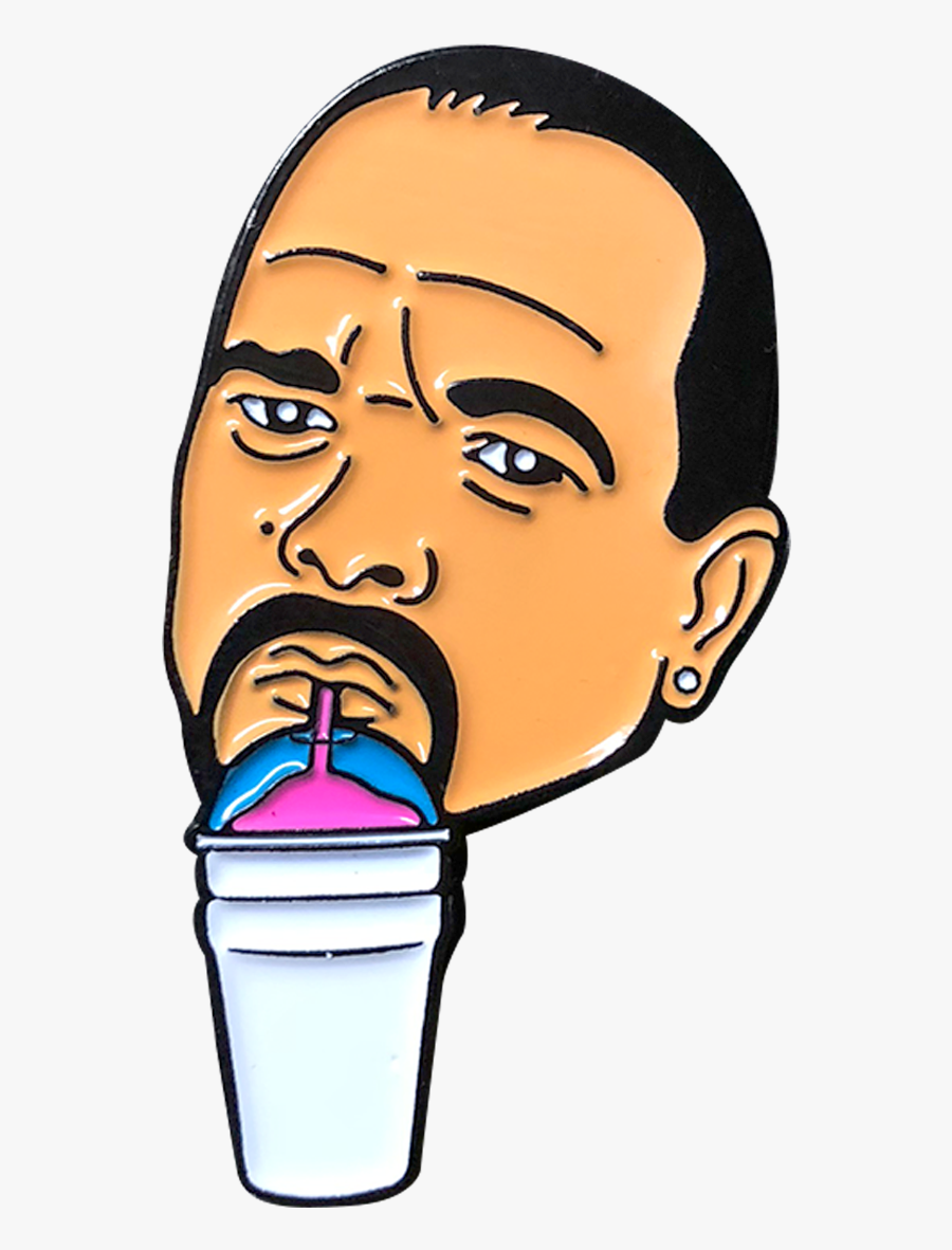 Slushcult Ice T Pin, Transparent Clipart