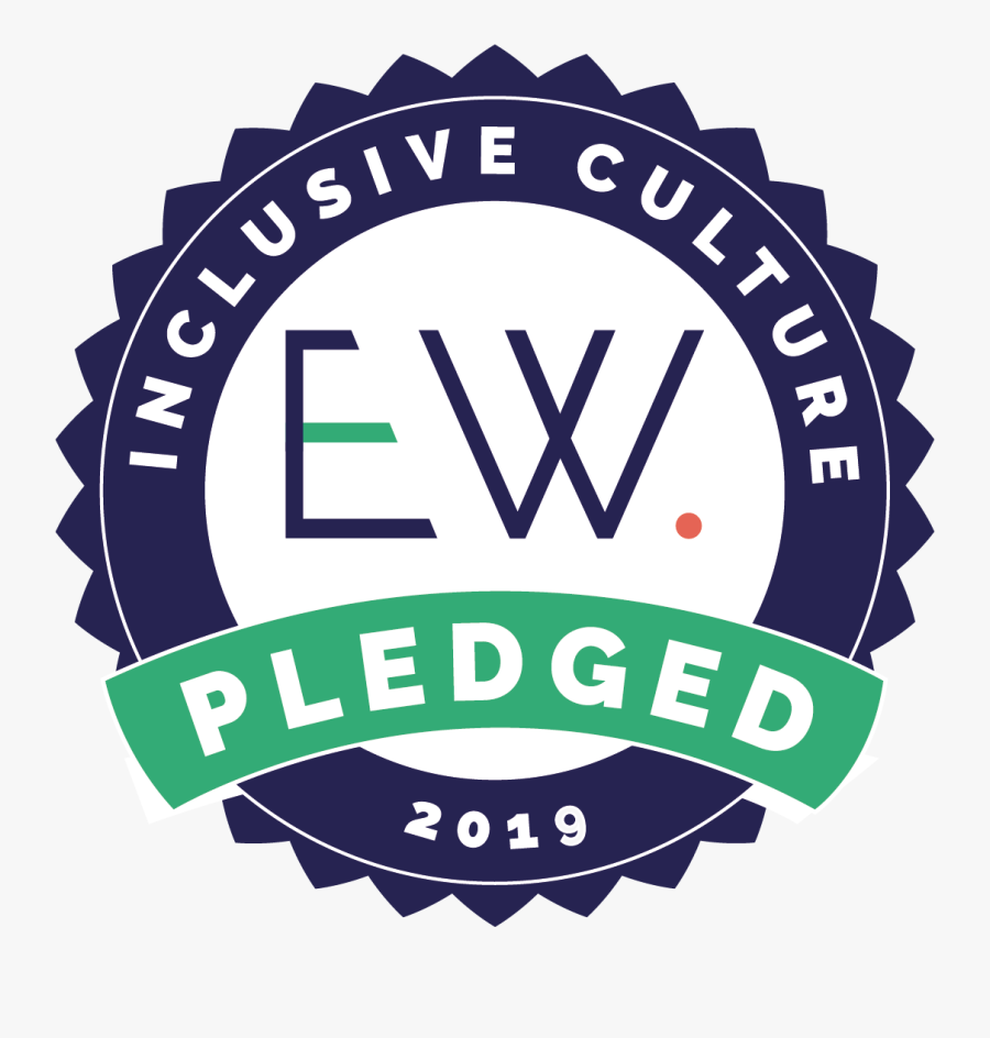 Inclusive Cultures Pledge Logo - Pledge Badge, Transparent Clipart