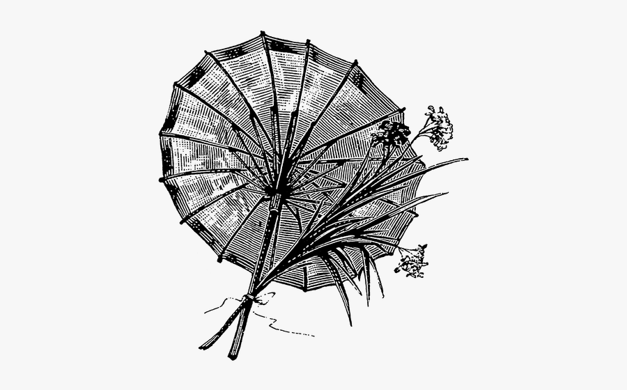 Asian Parasol Victorian - Umbrella, Transparent Clipart