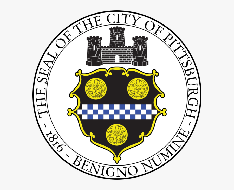 Pittsburgh City Seal, Transparent Clipart