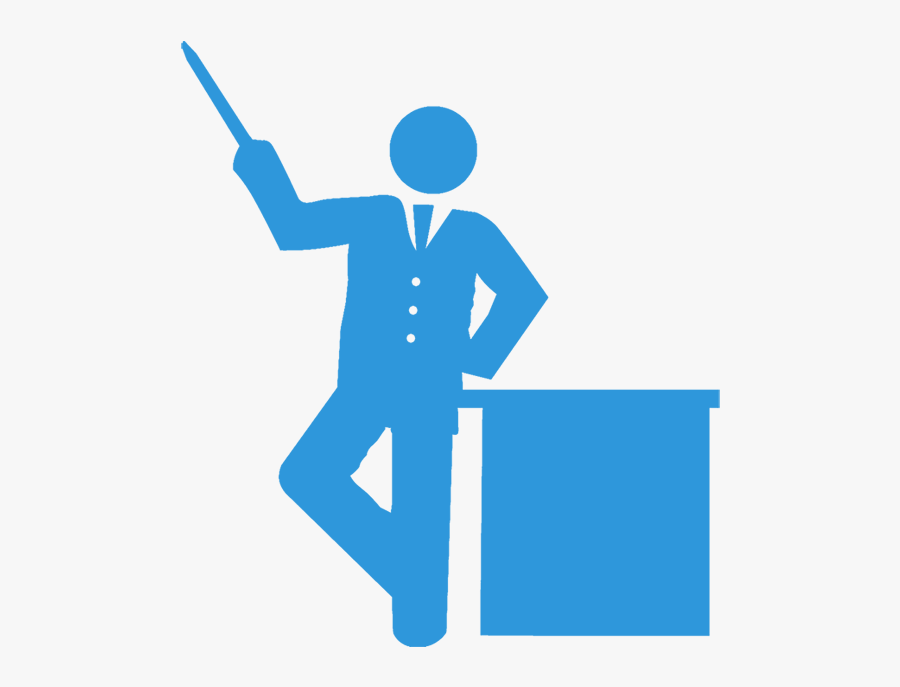 Silhouette Job Teacher Clipart , Png Download - Teacher Vector Png, Transparent Clipart