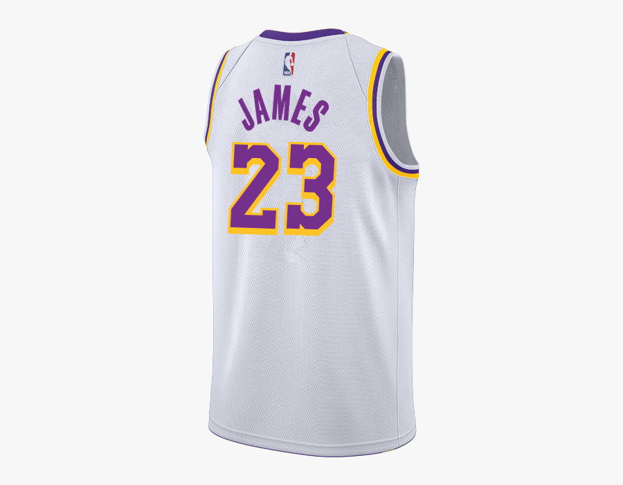 Lebron James Drawing - Lakers New Jersey 2018, Transparent Clipart