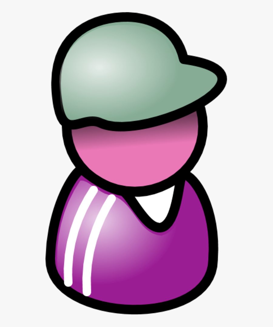 User Icon Male Man Wearing Football Hat - Concept Cartoons Science Forces, Transparent Clipart