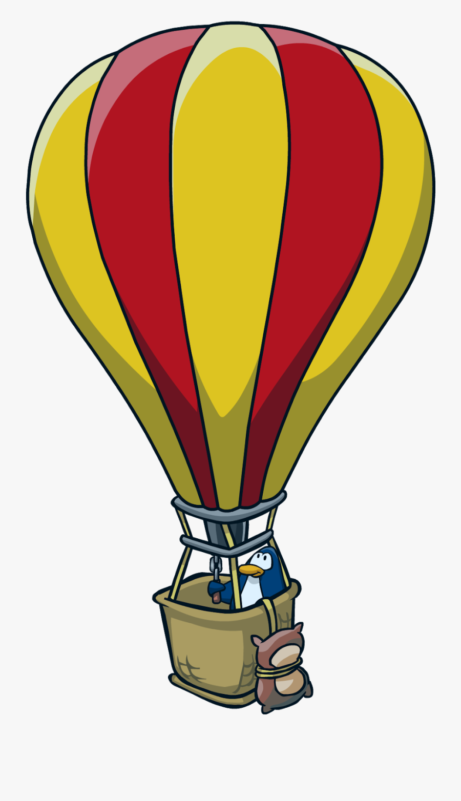 First Hot Air Balloon Png , Transparent Cartoons - First Hot Air Balloon Png, Transparent Clipart