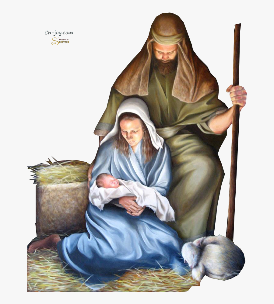Transparent Christ Is Born Clipart - Nativity Of Jesus Png, Transparent Clipart