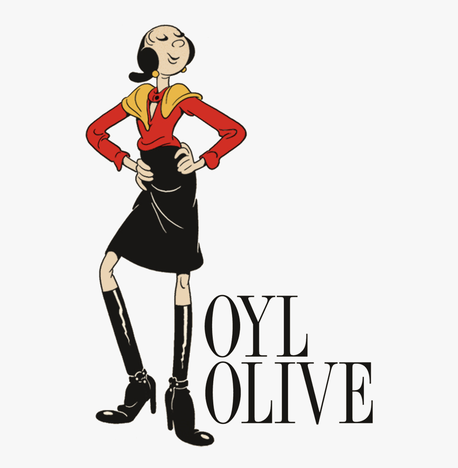 Olivia De Popeye El Marino, Transparent Clipart