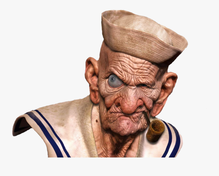 #popeye #sailor #old #remixit #remix - Poopdeck Pappy Ray Walston, Transparent Clipart