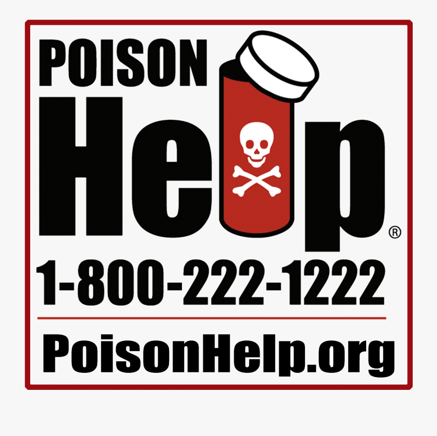 Poison Control Number Maine, Transparent Clipart