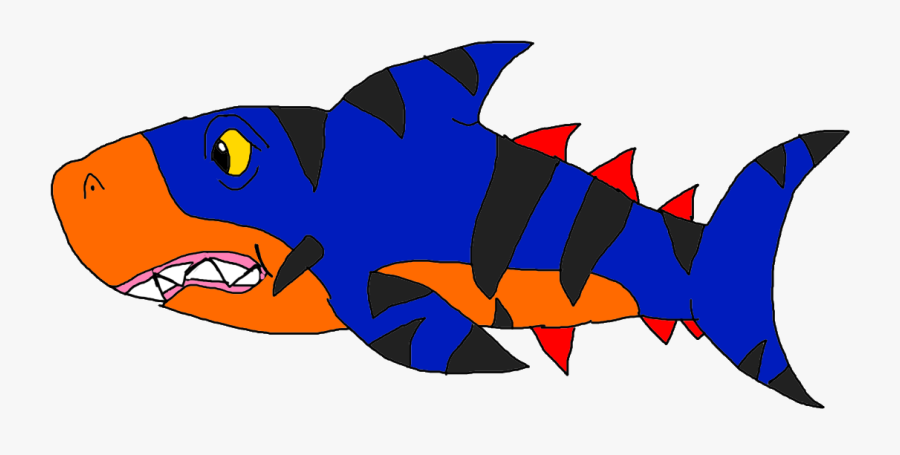 Mutated Hybrid Shark, Transparent Clipart