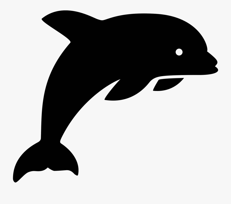 Dolphin Vector - Dolphin Icon Png, Transparent Clipart