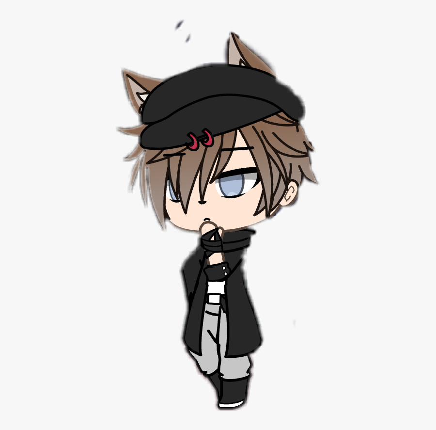 Gacha Life Wolf Boy , Transparent Cartoons - Gacha Life Wolf Boy, Transparent Clipart