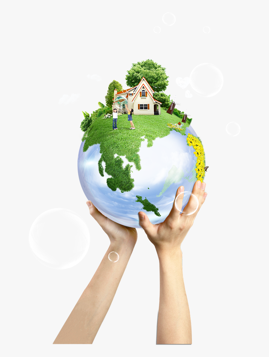 In House Hd Picture - Climate Change Globe Transparent Background, Transparent Clipart