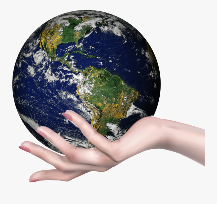 #arstalent #earth #holding #world #hand #handholding - Original Pic Of Earth, Transparent Clipart