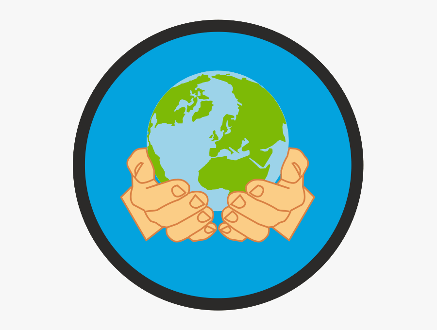 Hands Tolley Badges - Transparent Red Black Circle, Transparent Clipart