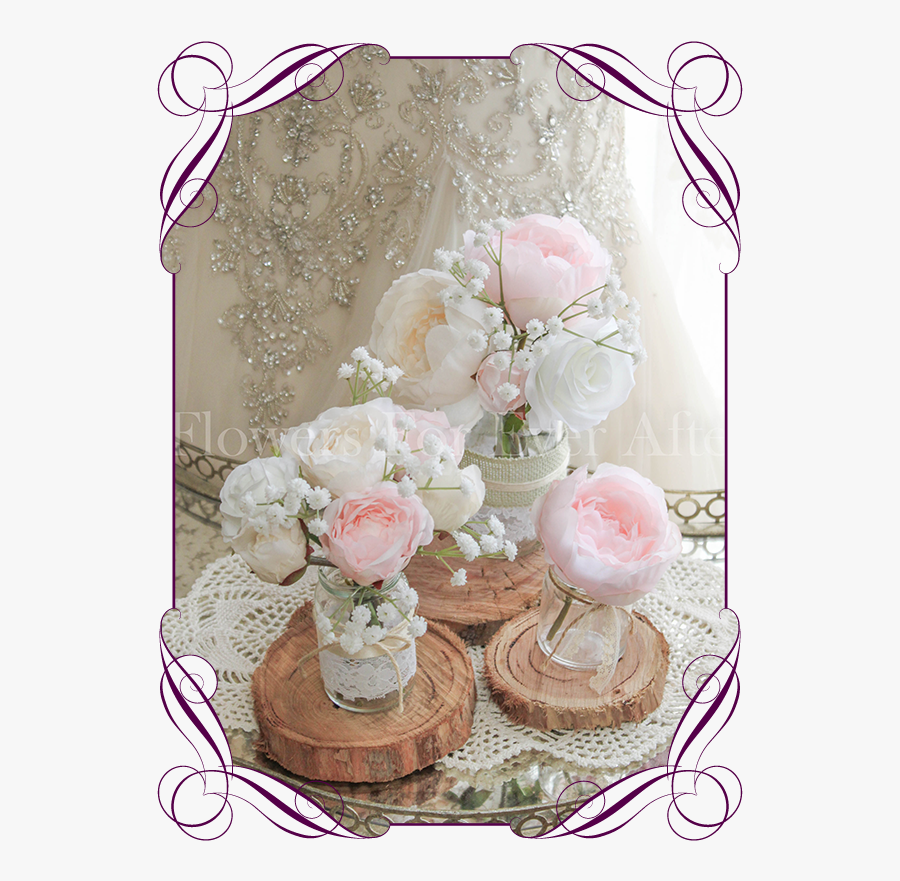 Clip Art Pink Table Decoration Flowers - Fake Wedding Bouquets Australia, Transparent Clipart