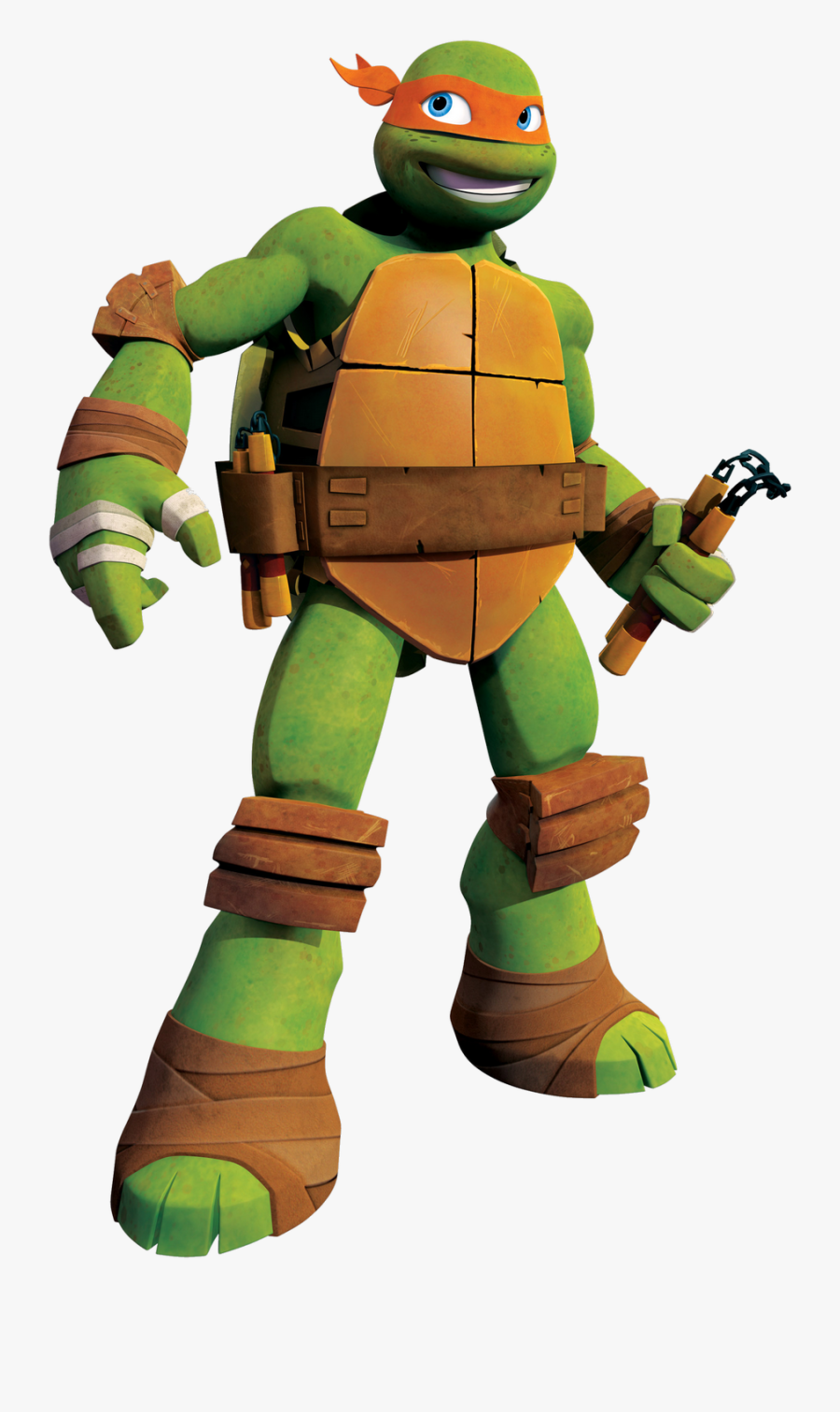 Teenage Mutant Ninja Turtles Mikey, Transparent Clipart