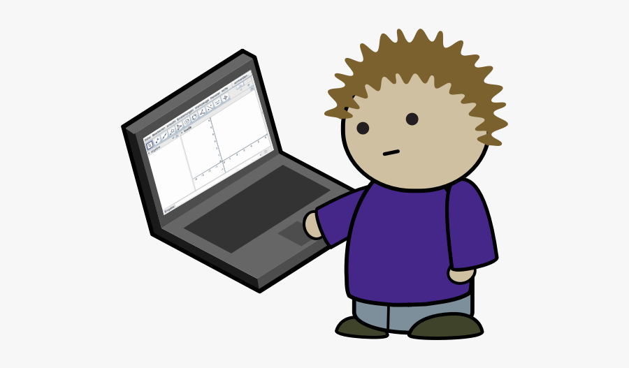 Kid With Math On Laptop - Circle Price Tag Png, Transparent Clipart