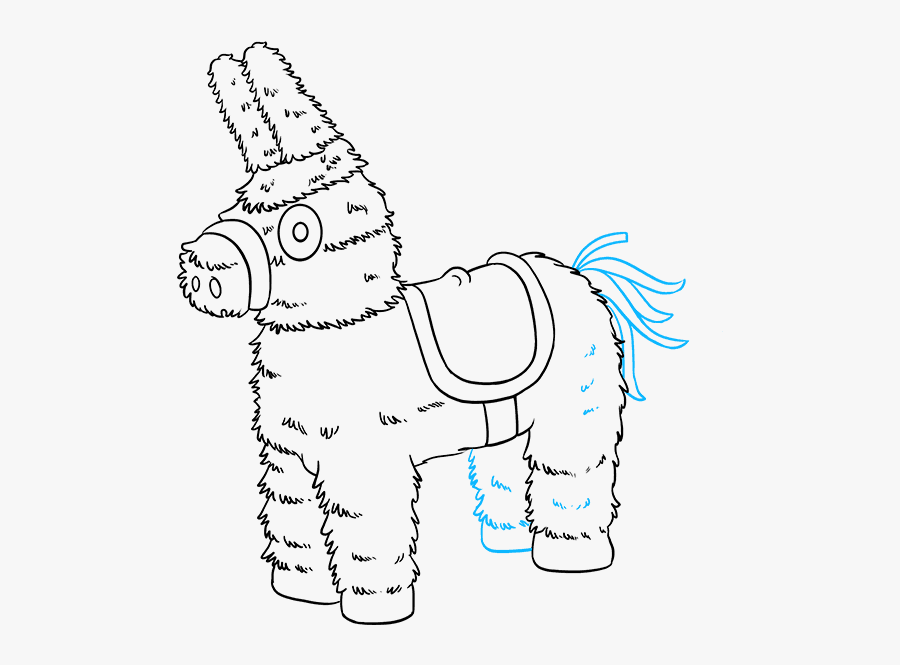 Draw A Pinata Step By Step, Transparent Clipart