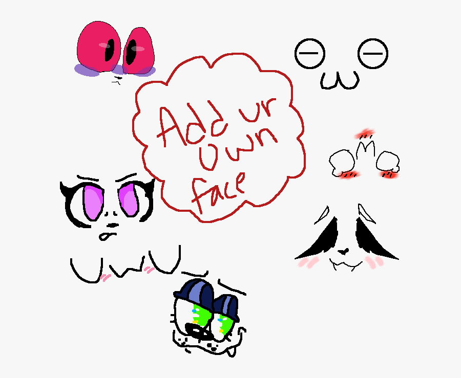 Lenny Faces, Transparent Clipart