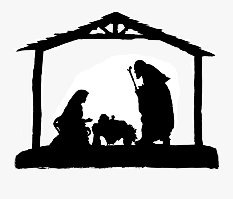 Manger Clipart Christmas Day Service - Christmas Story Clip Art, Transparent Clipart