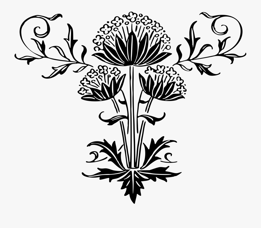 Flower 70 Clip Arts, Transparent Clipart