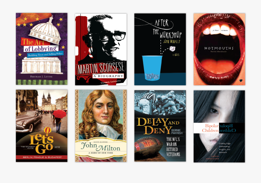 Clip Art Book Cover Collage - Flyer, Transparent Clipart