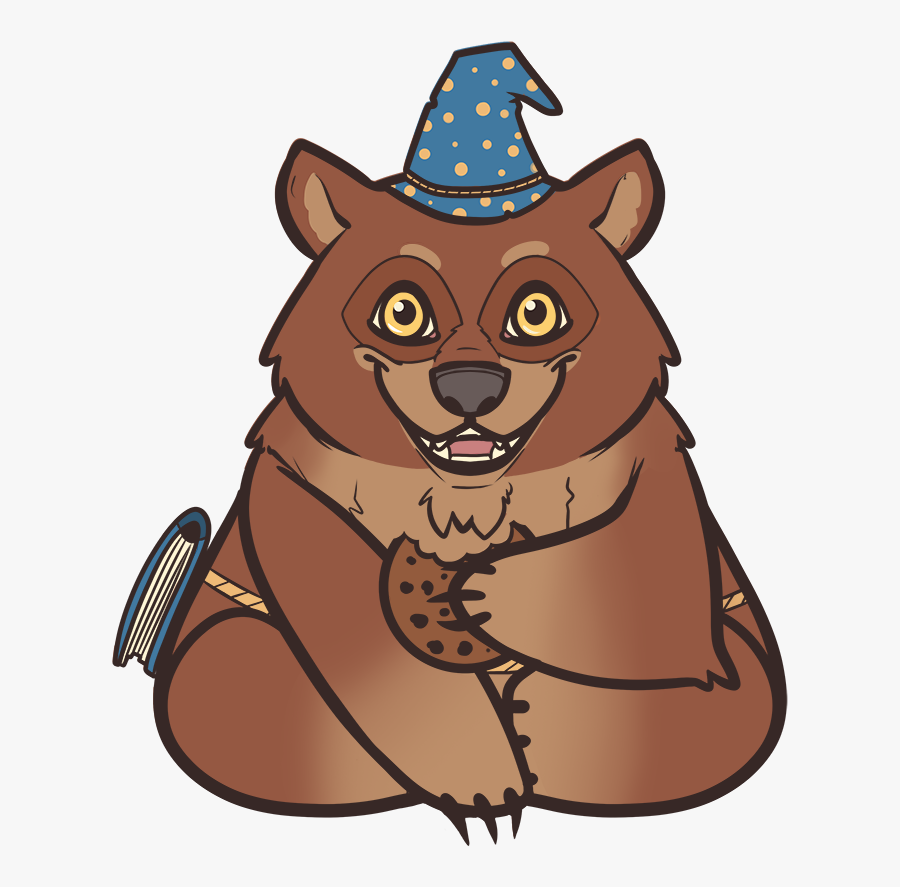 A Lil Mini Avatar Of My Bear Barbarian Who Thinks He’s - Cartoon, Transparent Clipart