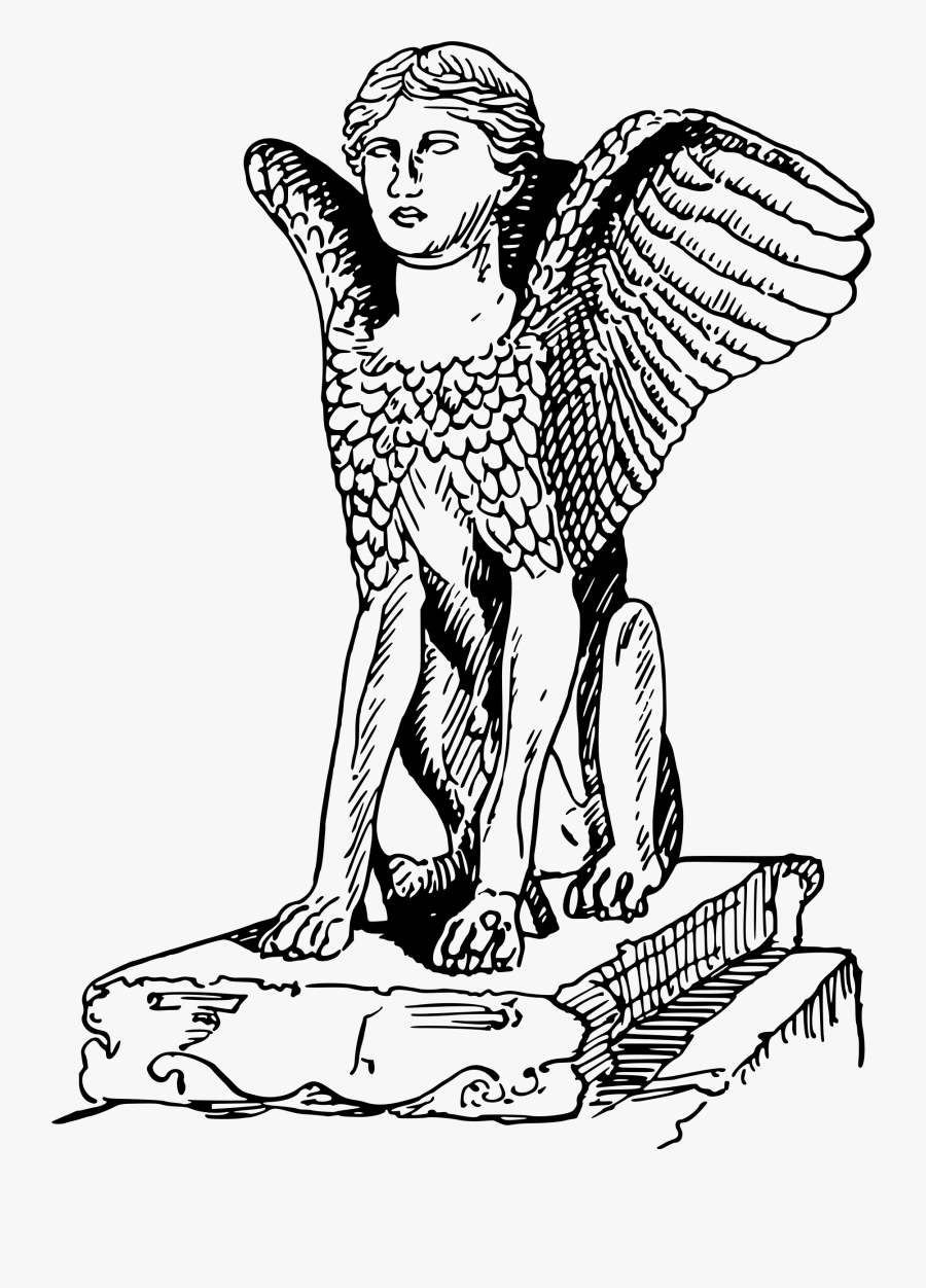 Transparent Sphinx Head Clipart - Great Sphinx Of Giza, Transparent Clipart