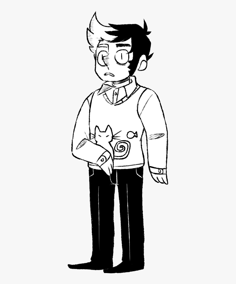 Nice Drawing Person Huge Freebie Download For Powerpoint - Standing, Transparent Clipart