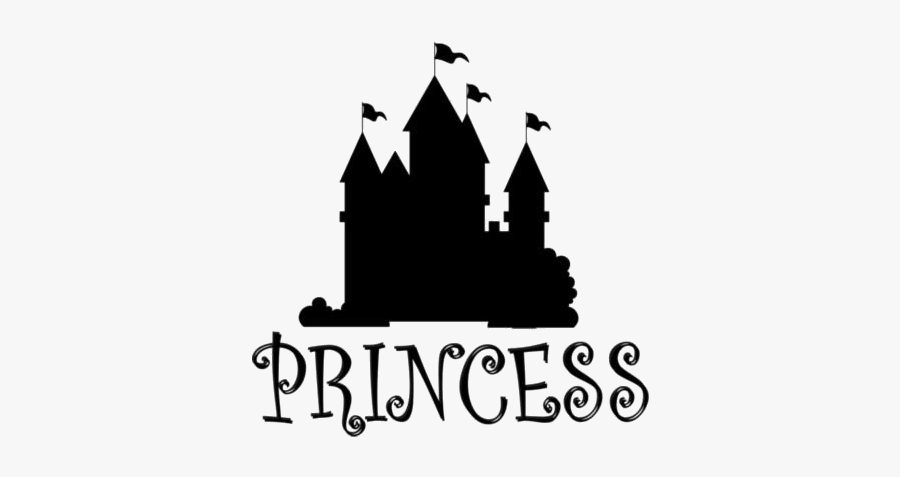 Transparent Princess Castle Clipart, Princess Castle - Silhouette, Transparent Clipart