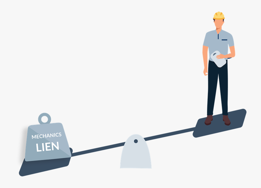 Mechanics Liens Create Leverage - Standing, Transparent Clipart