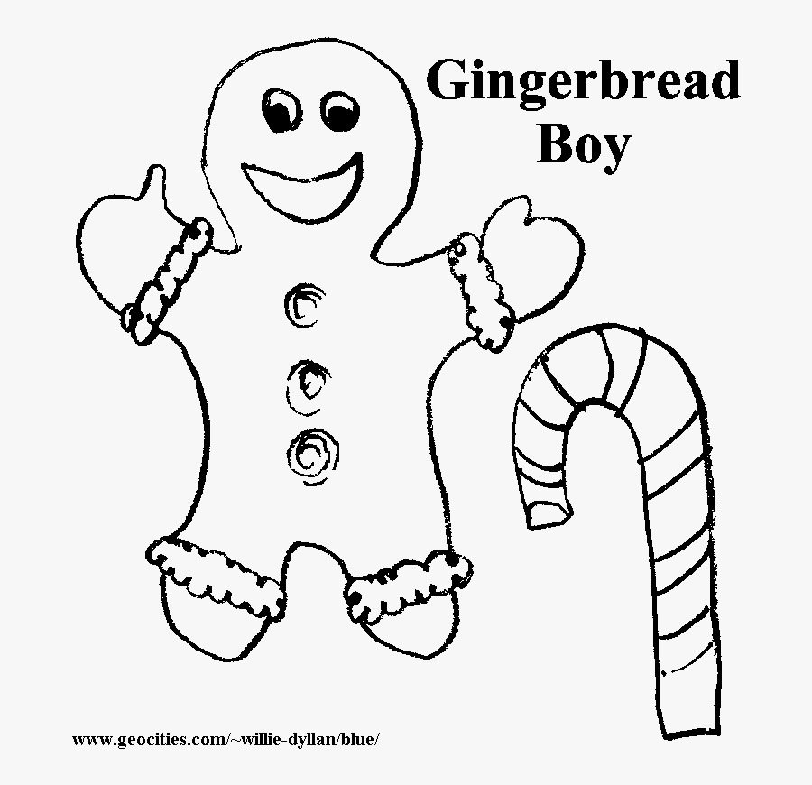 Gingerbread Boy And Girl Coloring Pages - Nick Jr Tickety Tock Blues Clues, Transparent Clipart