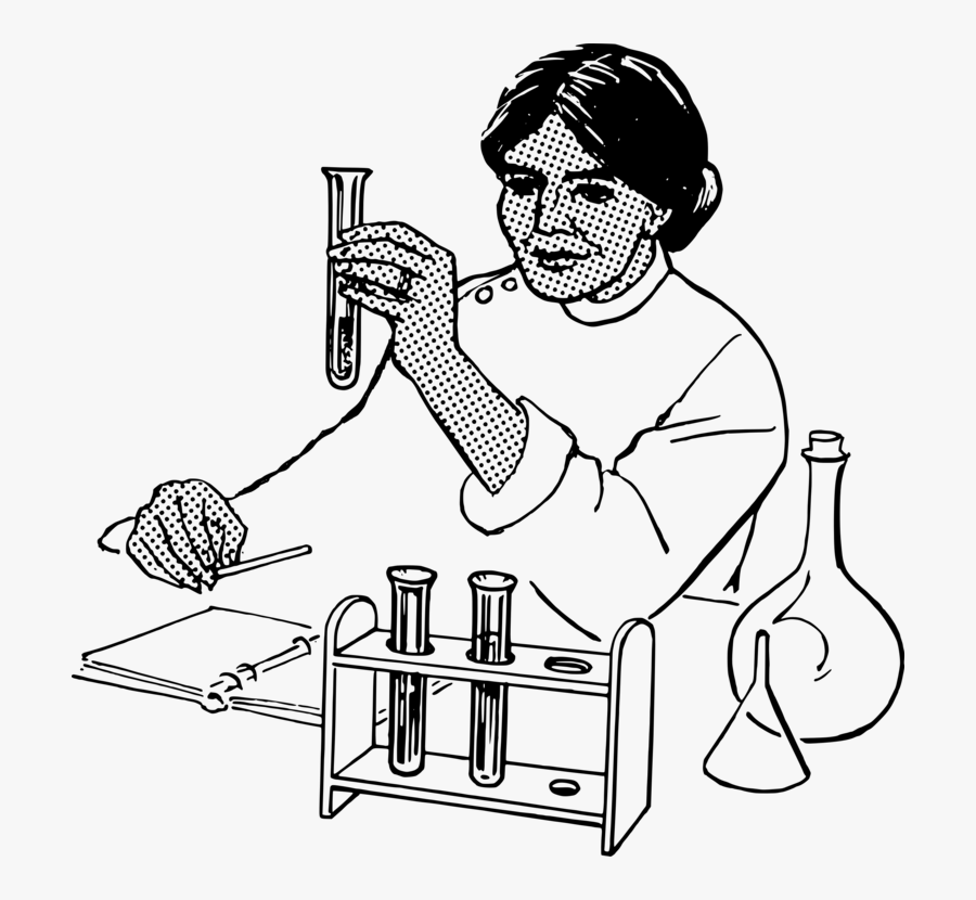 Art,shoe,monochrome - Drawing Person Using Test Tube, Transparent Clipart