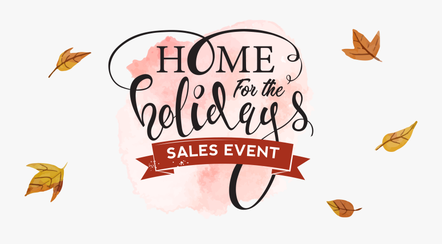 Home For The Holidays Clip Art, Transparent Clipart