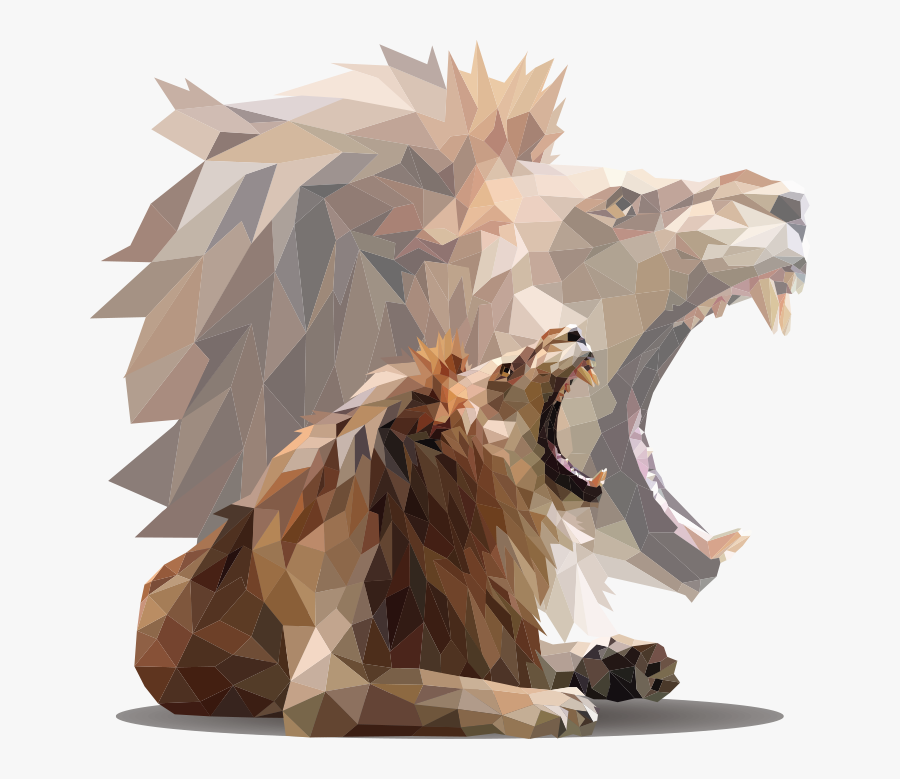 Lion Png Download - Transparent Lion Roaring Background, Transparent Clipart