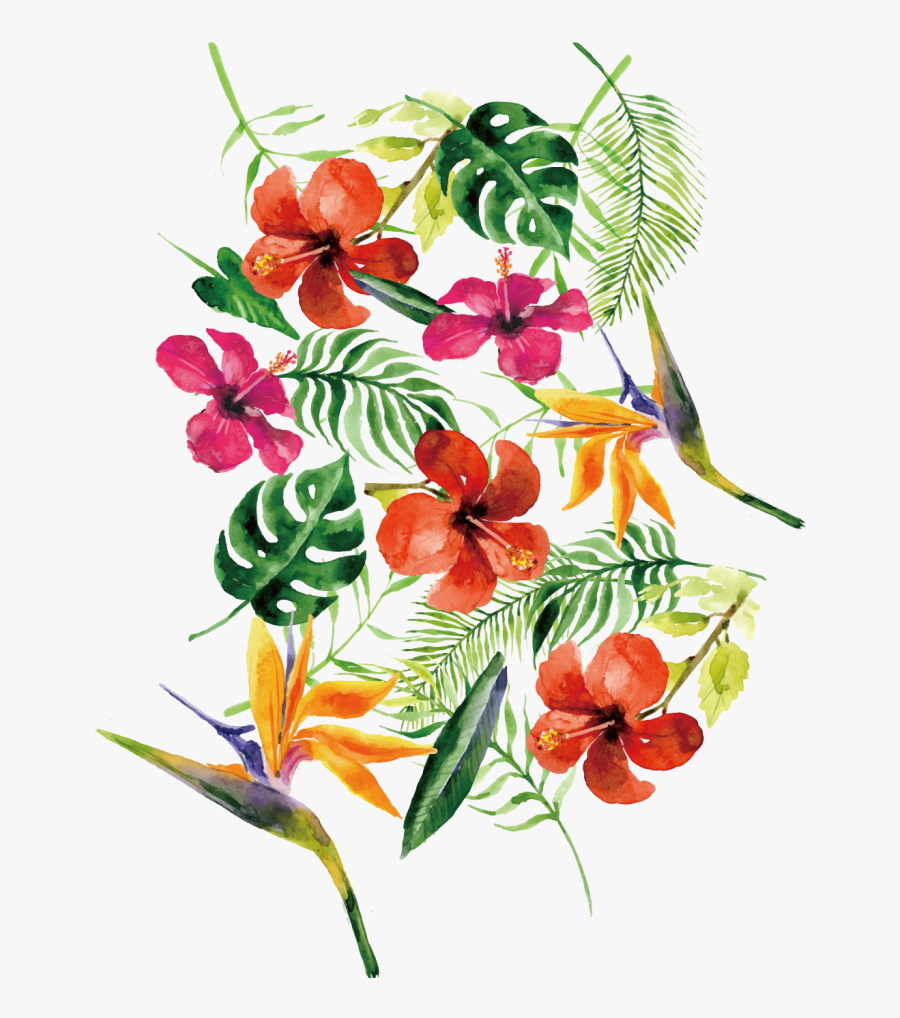 Wedding Flowers Png - Watercolor Painting, Transparent Clipart